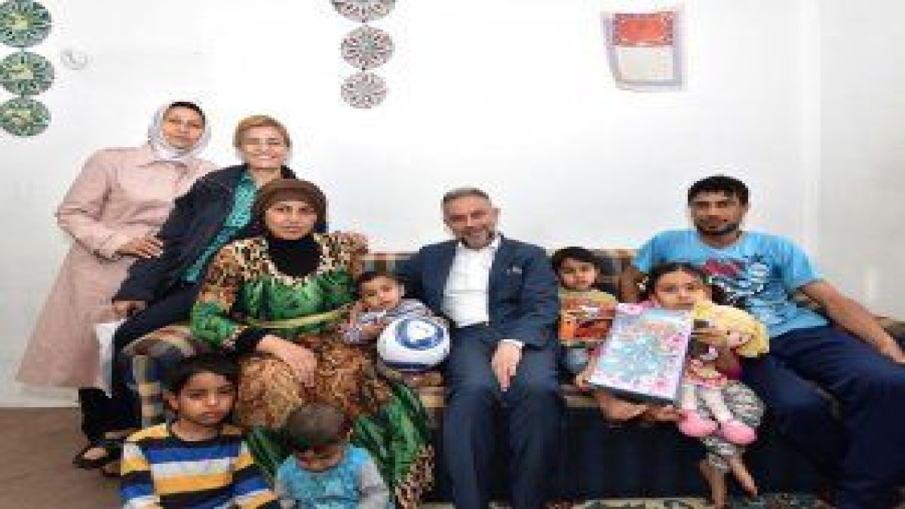 SOS Onursal Başkanı Nevin Gökçek, Kızılcahamam ve Kahramankazan’da ihtiyaç sahibi ailelere konuk oldu