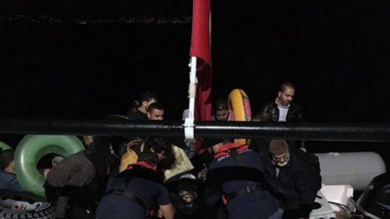 Bodrum’da 54 göçmen yakalandı