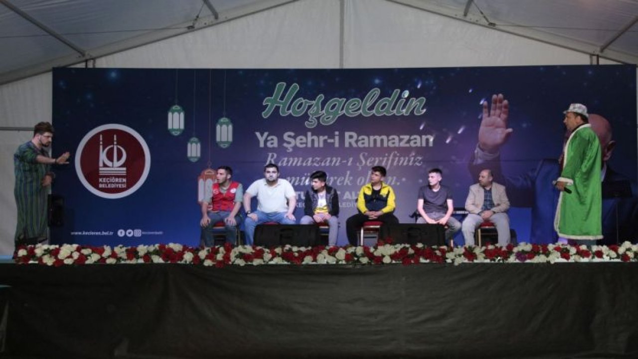Keçiören'de Ramazan Etkinlikleri Devam Ediyor