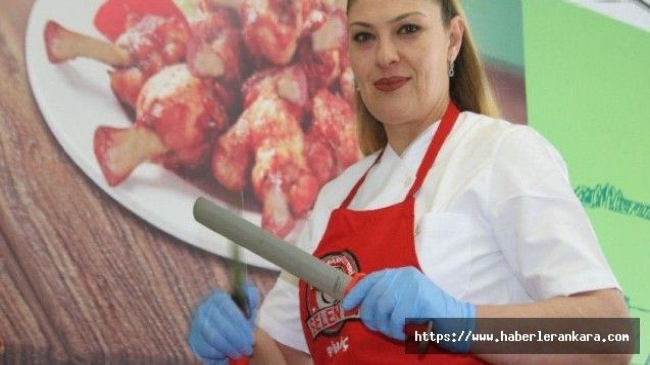 27 yıllık kadın kasap !