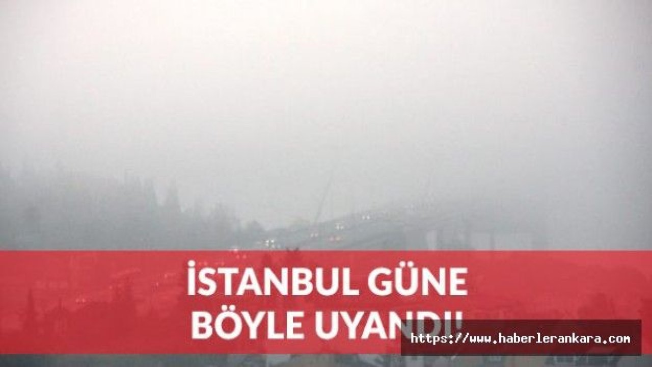 İstanbul Bu Sabah Böyle Uyandı... Seferler İptal Edildi!