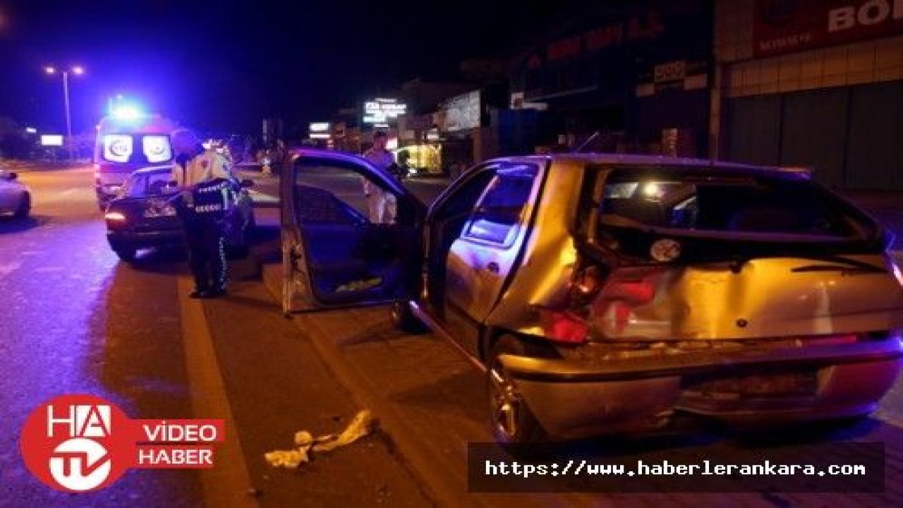 Başkentte zincirleme trafik kazası: 4 yaralı