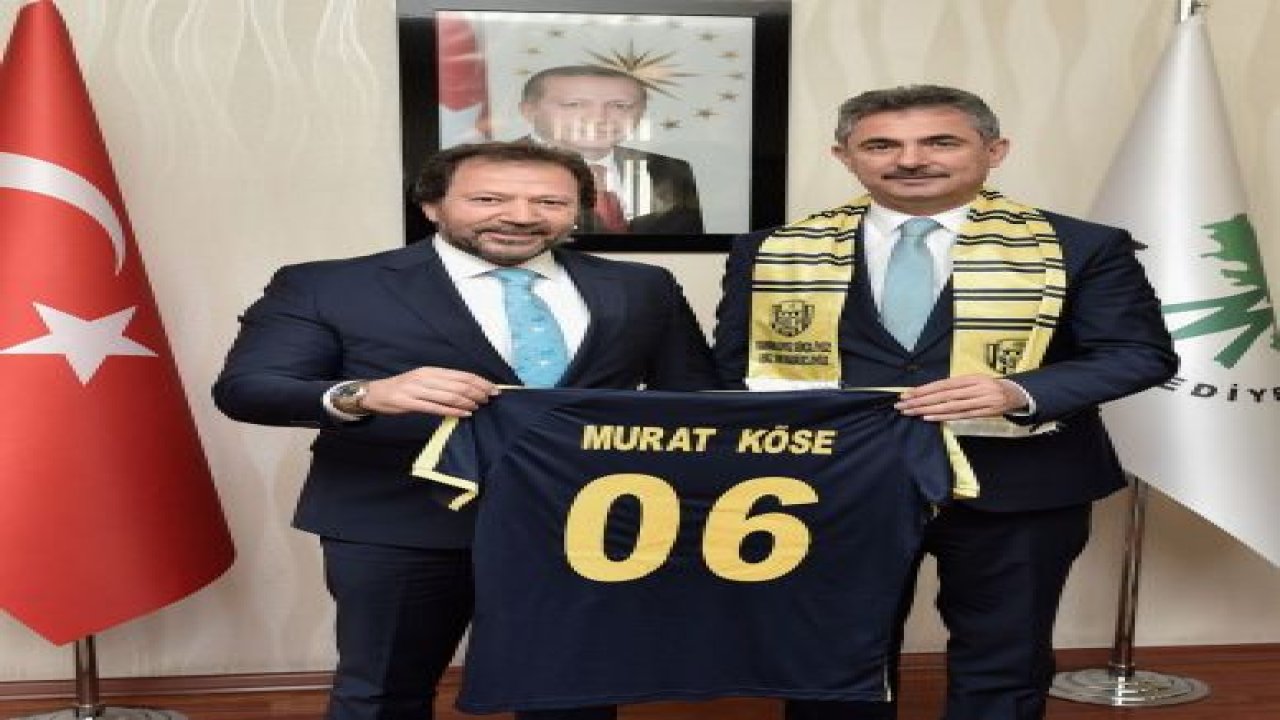 Ankaragücü’nden Mamak Belediye Başkanı Murat Köse’ye Hayırlı Olsun Ziyareti