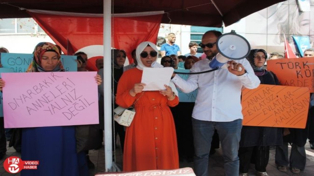 Ereğlili kadınlardan Diyarbakır’da eylem yapan annelere destek