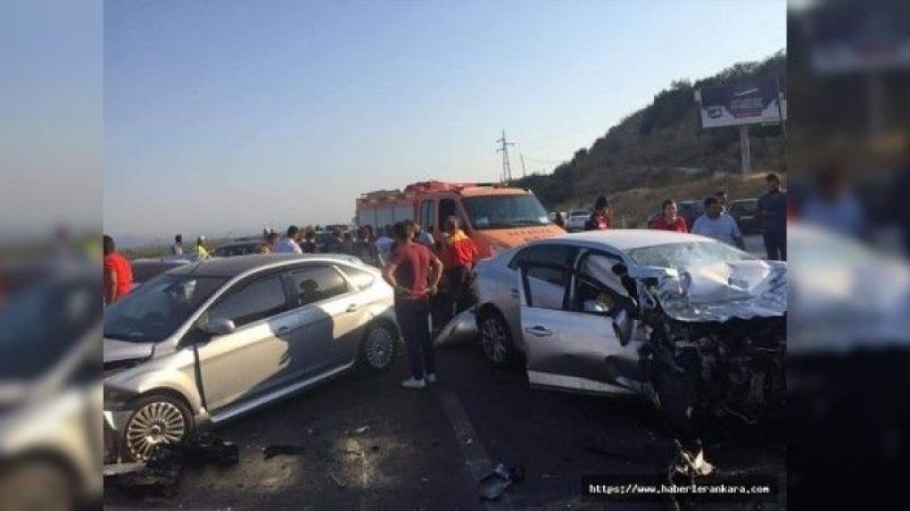 Aydın'da trafik kazası: 1'i ağır 8 yaralı