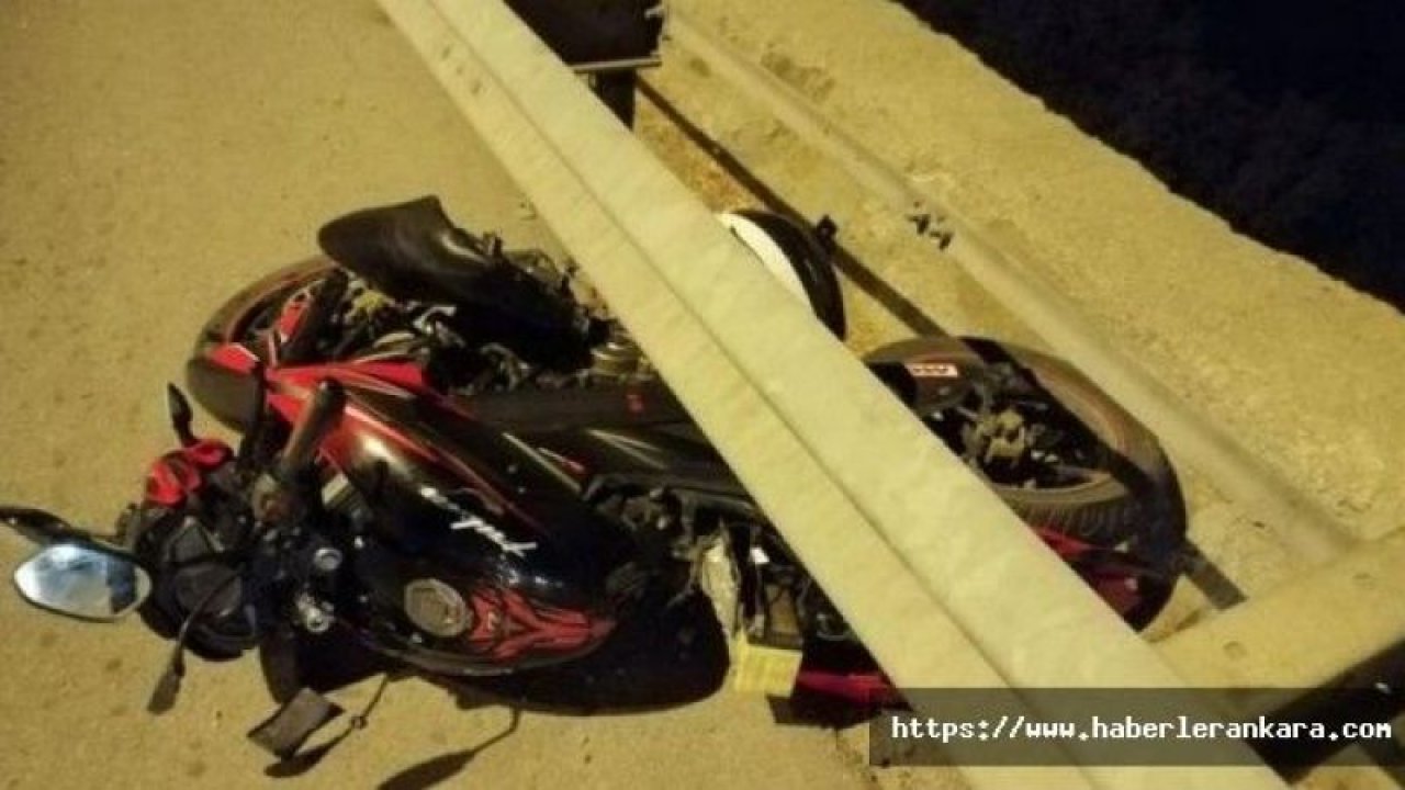 Muğla'da motosiklet bariyere çarptı: 1 ölü, 1 yaralı
