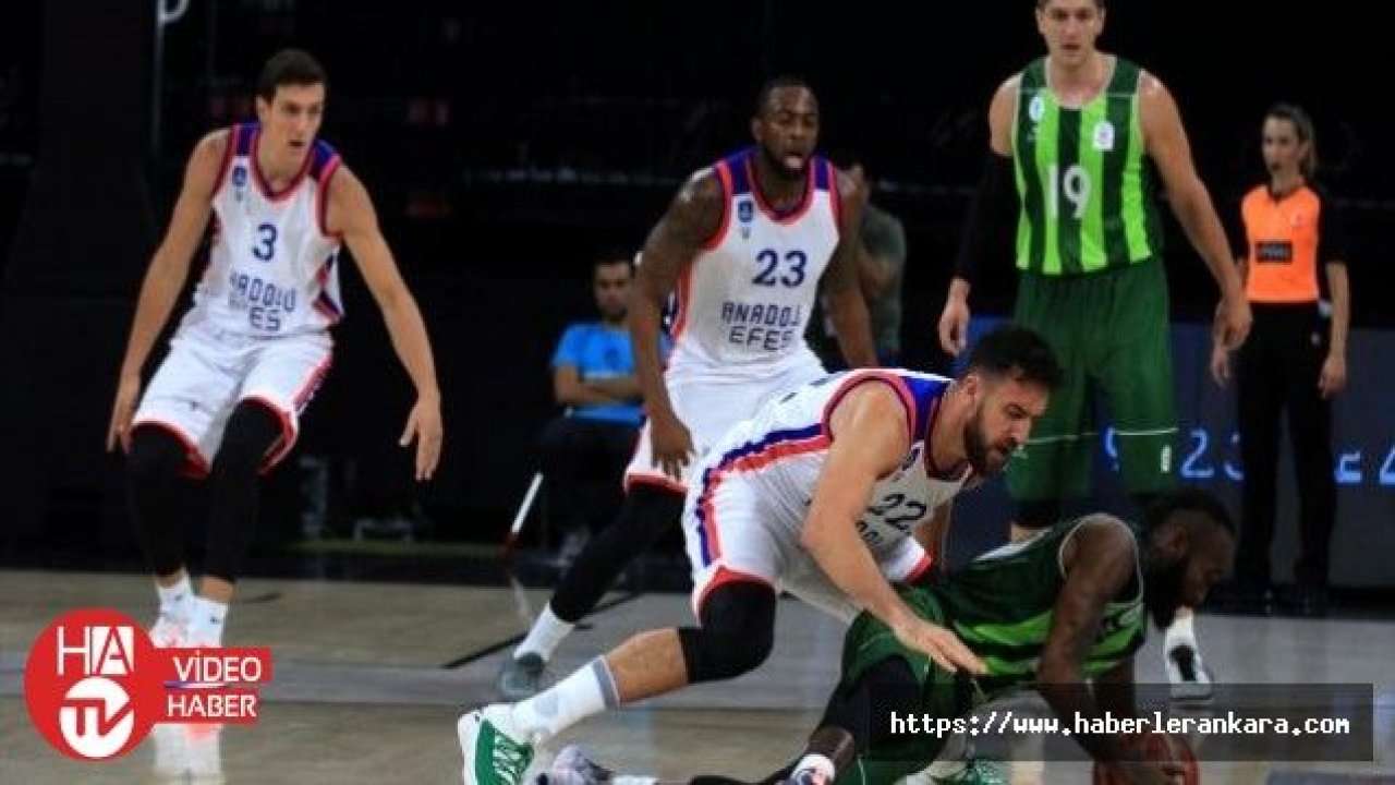 Basketbol Süper Ligi: Anadolu Efes galibiyetle başladı