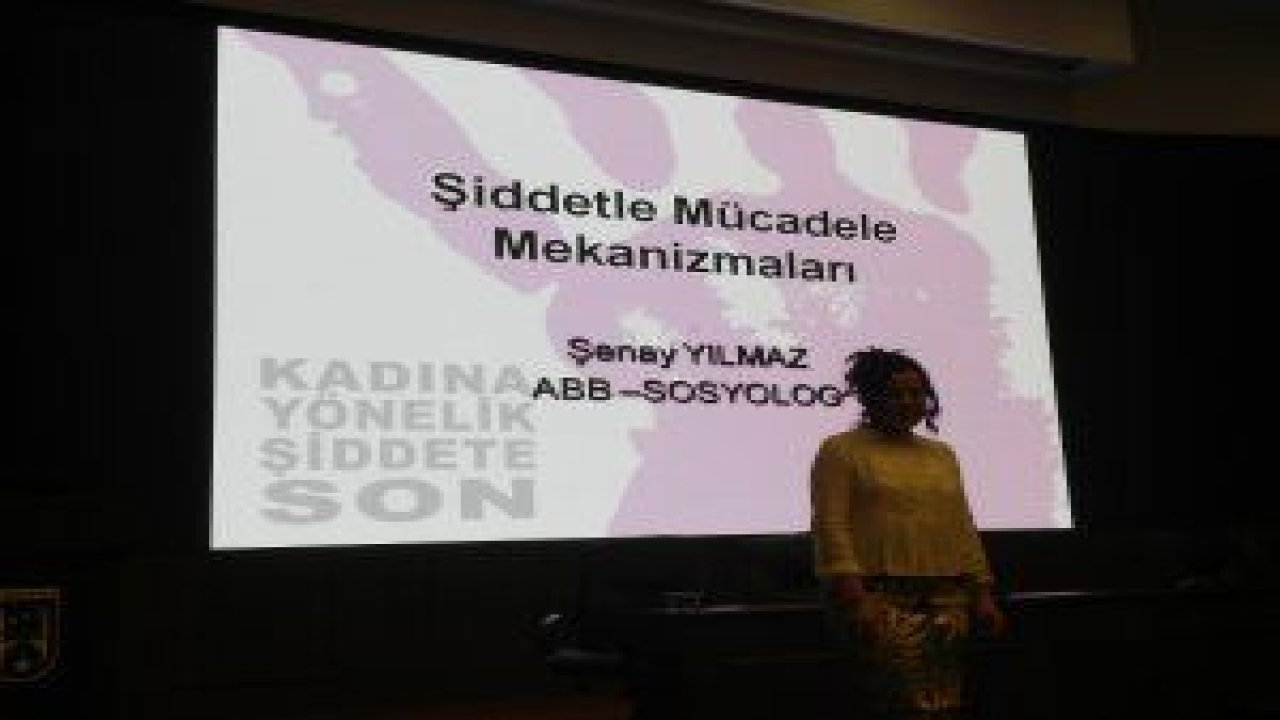 ANKARA BÜYÜKŞEHİR BELEDİYESİ İNSAN KAYNAKLARI DAİRESİ BAŞKANLIĞI, “KADINA YÖNELİK ŞİDDETLE MÜCADELE”  EĞİTİMİ VERDİ