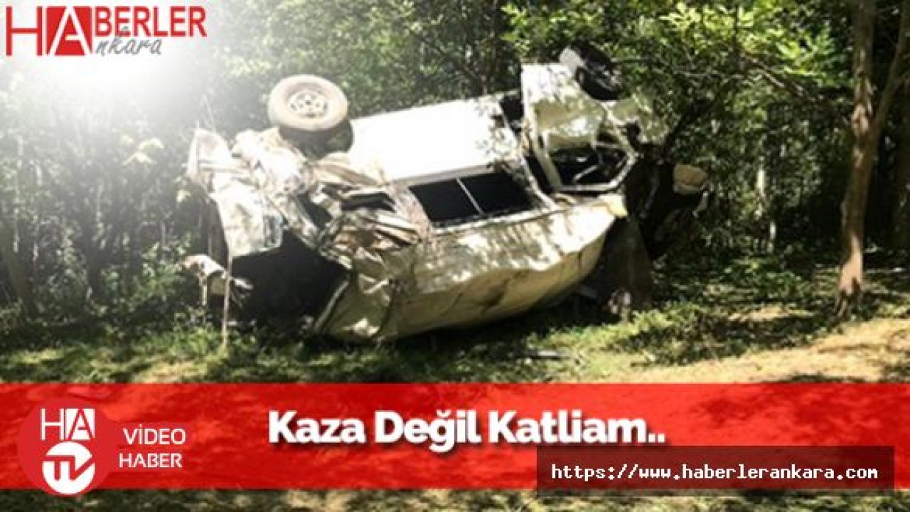 Kaza Değil Katliam! 8 Ölü 5 Yaralı..