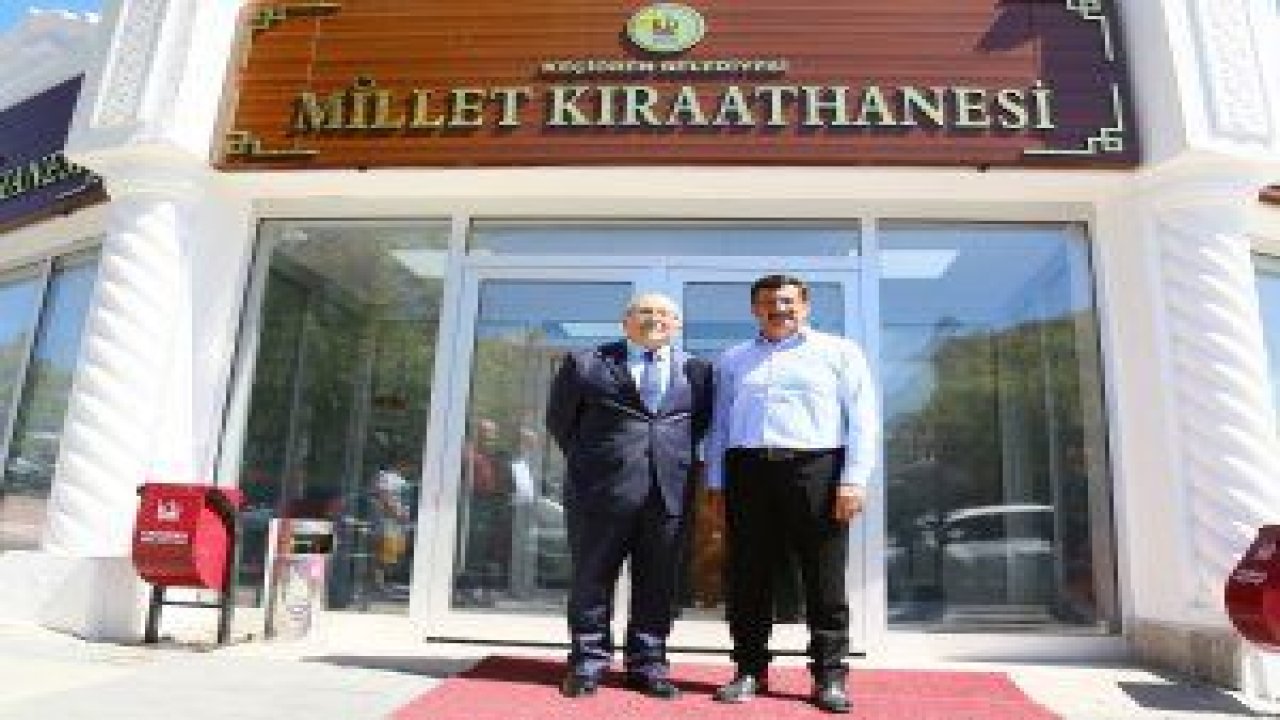 Ankara’nın ilk millet kıraathanesi Keçiören Belediyesi tarafından açıldı