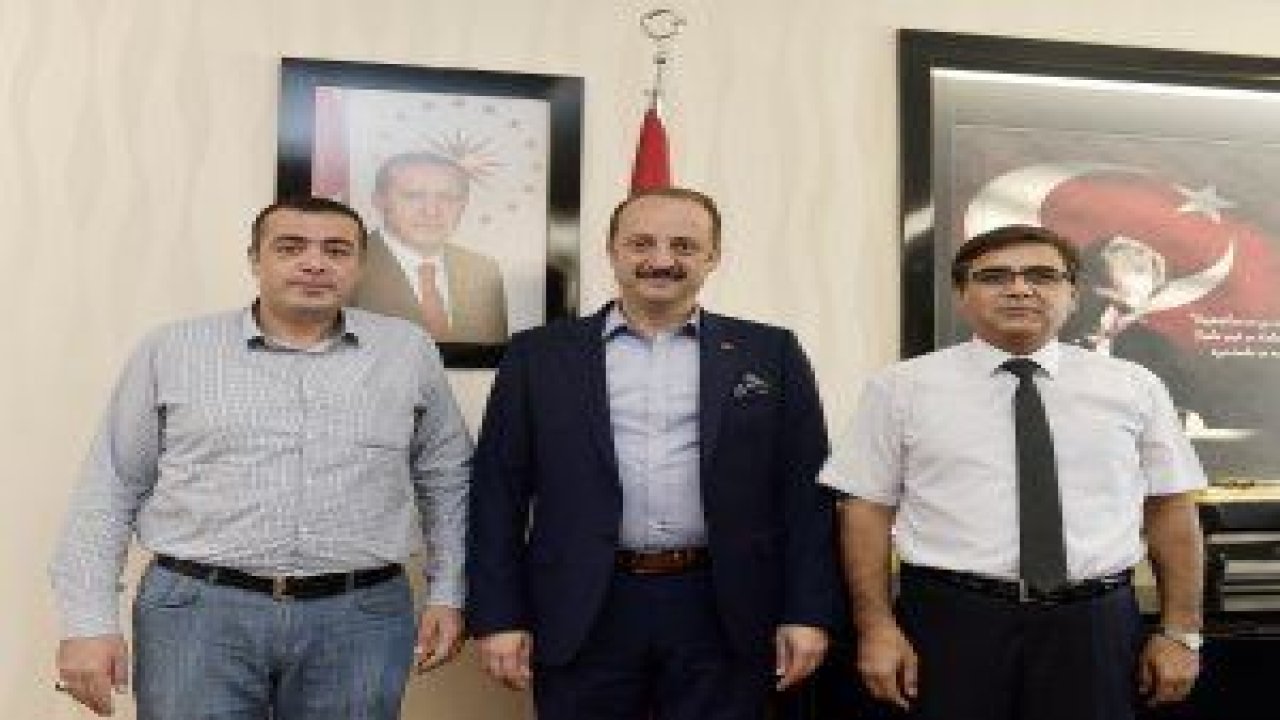 Türkiye Şehit Aileleri ve Gaziler Vakfı Müdürü Mustafa Karaduman Mamak Belediyesini ziyaret etti