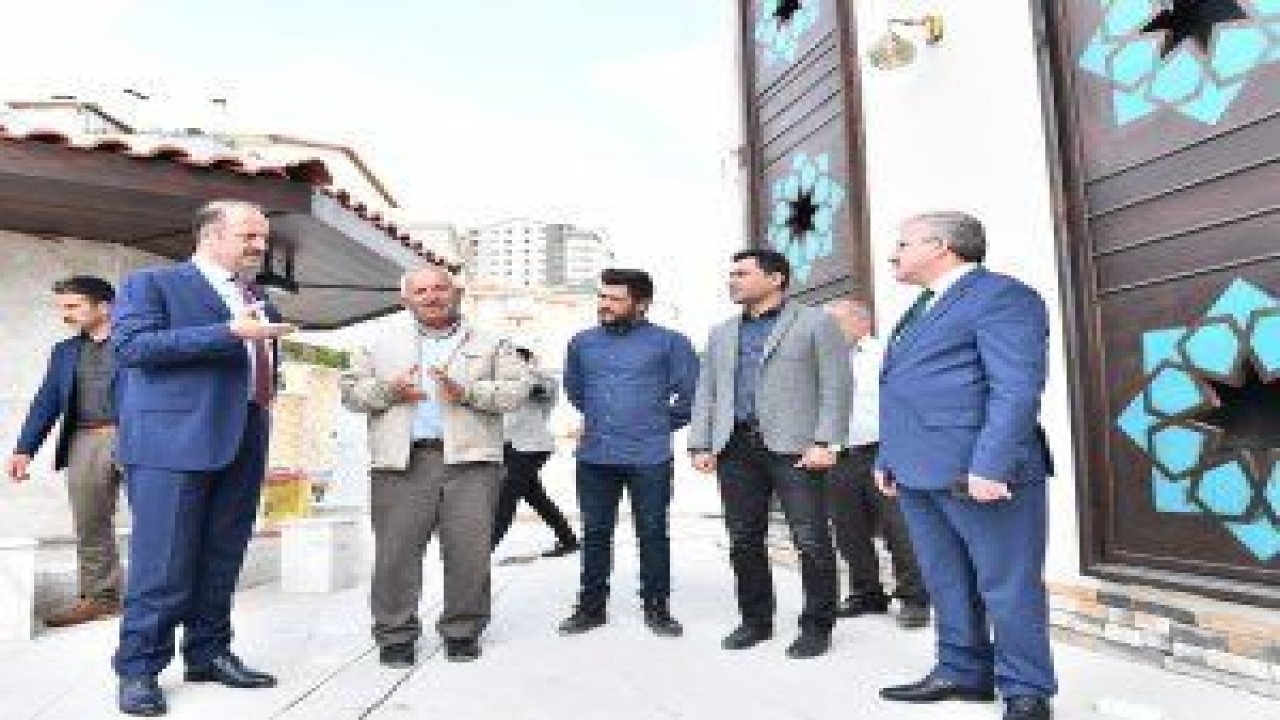 Mamak Ertuğrul Gazi Mahalle Cami ibadete açıldı