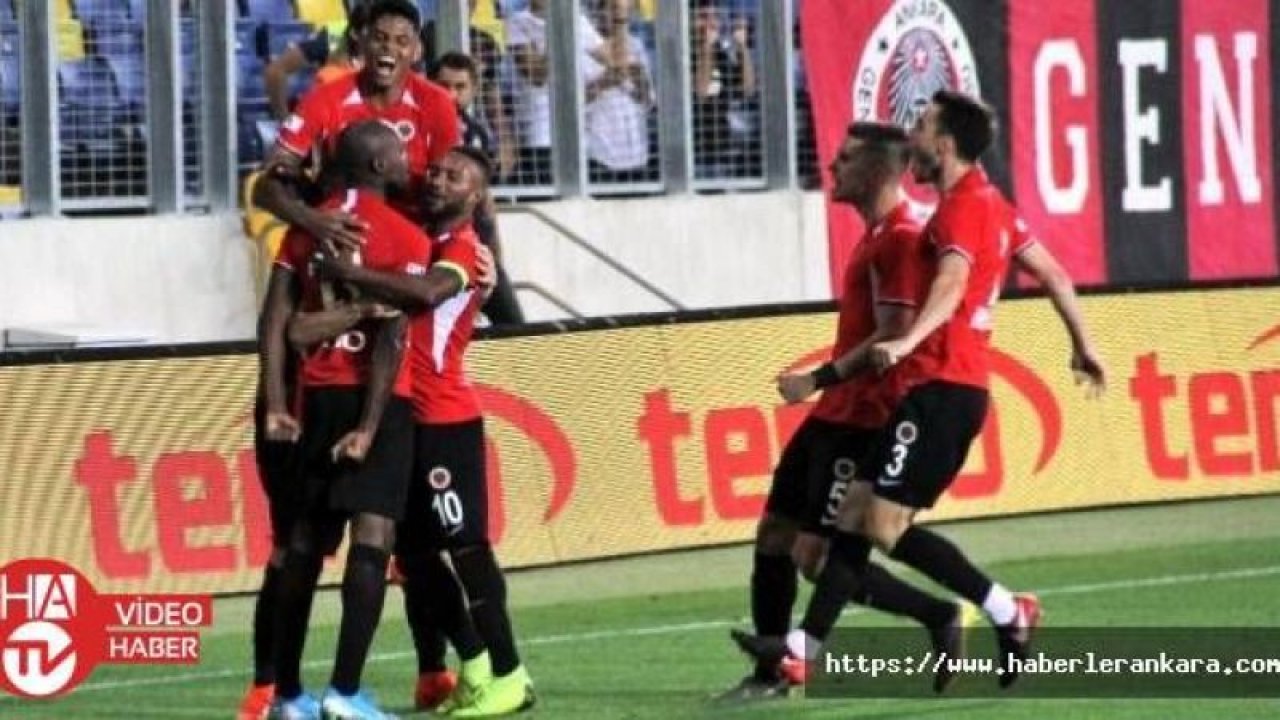 Futbol: Süper Lig Gençlerbirliği: 1 - Medipol Başakşehir: 0 (İlk yarı)