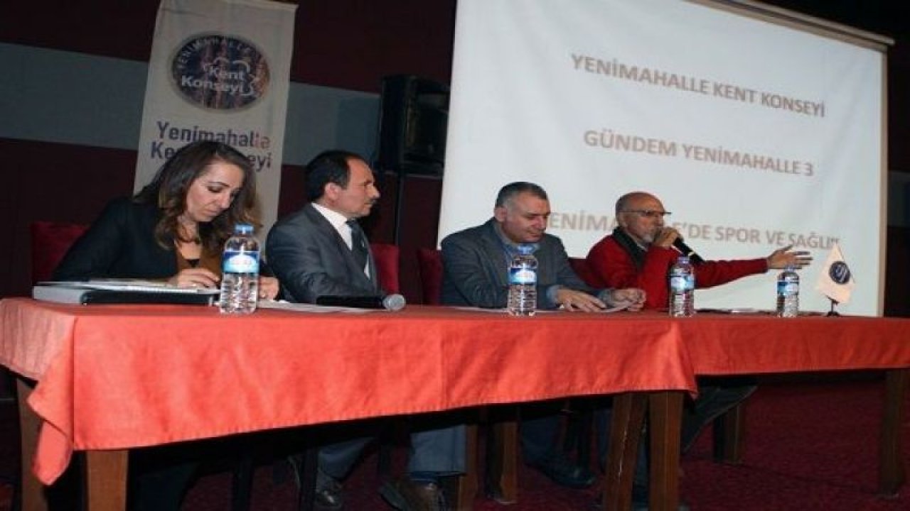 “Gündem Yenimahalle” konulu toplantı gerçekleştirildi