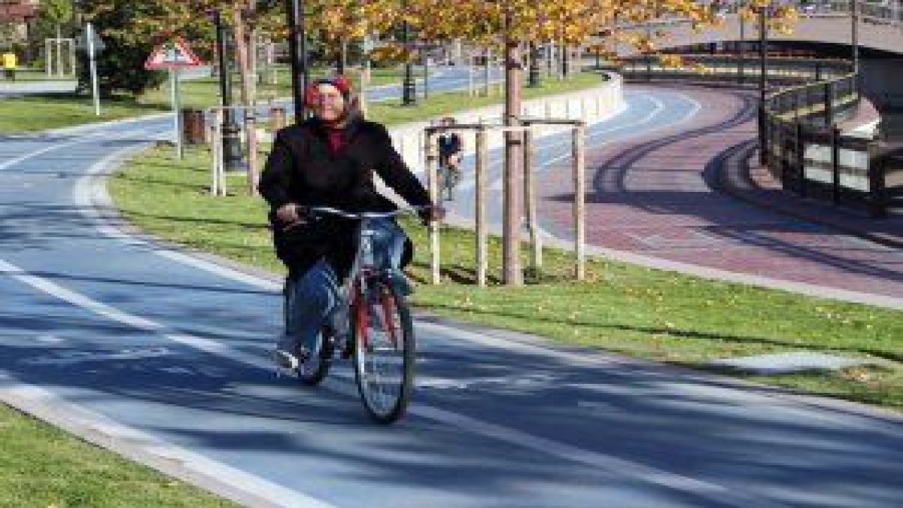 Gümüşdere Ihlamur Vadisi bisiklet parkuruna yoğun ilgi