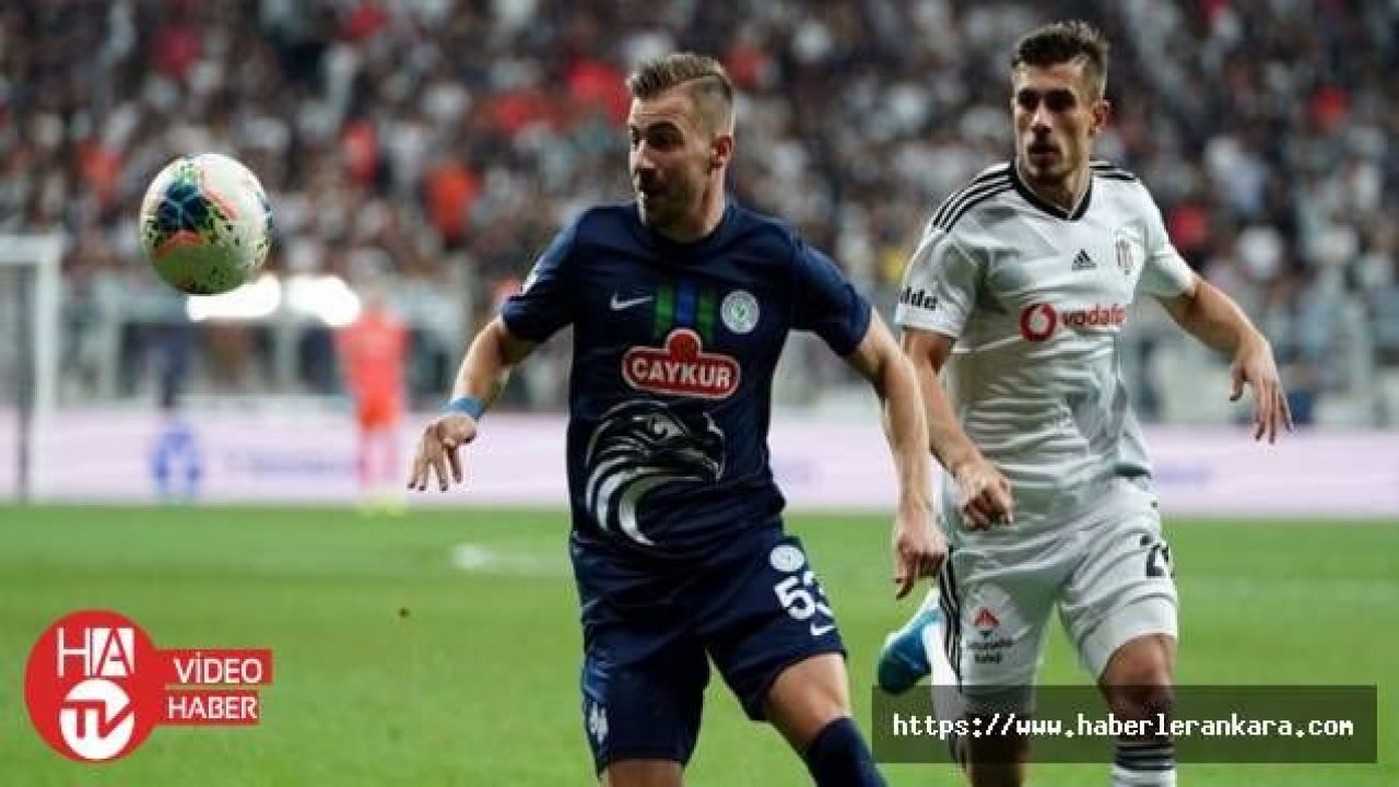 Beşiktaş-Çaykur Rizespor maçından notlar
