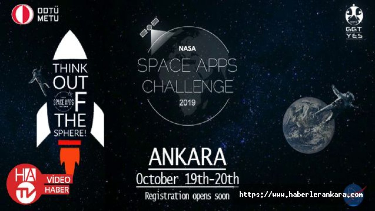 Space Apps Hackathon 19-20 Ekim'de Ankara'da...
