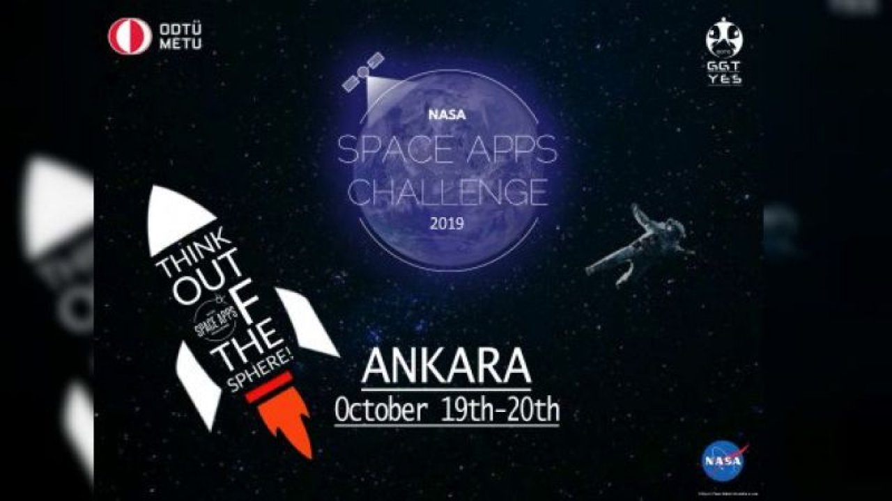 NASA Space Apps Challenge kategorileri ve Ankara konumu belli oldu!