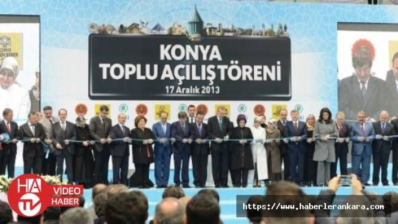 Konya'da Toplu Açılış Töreni