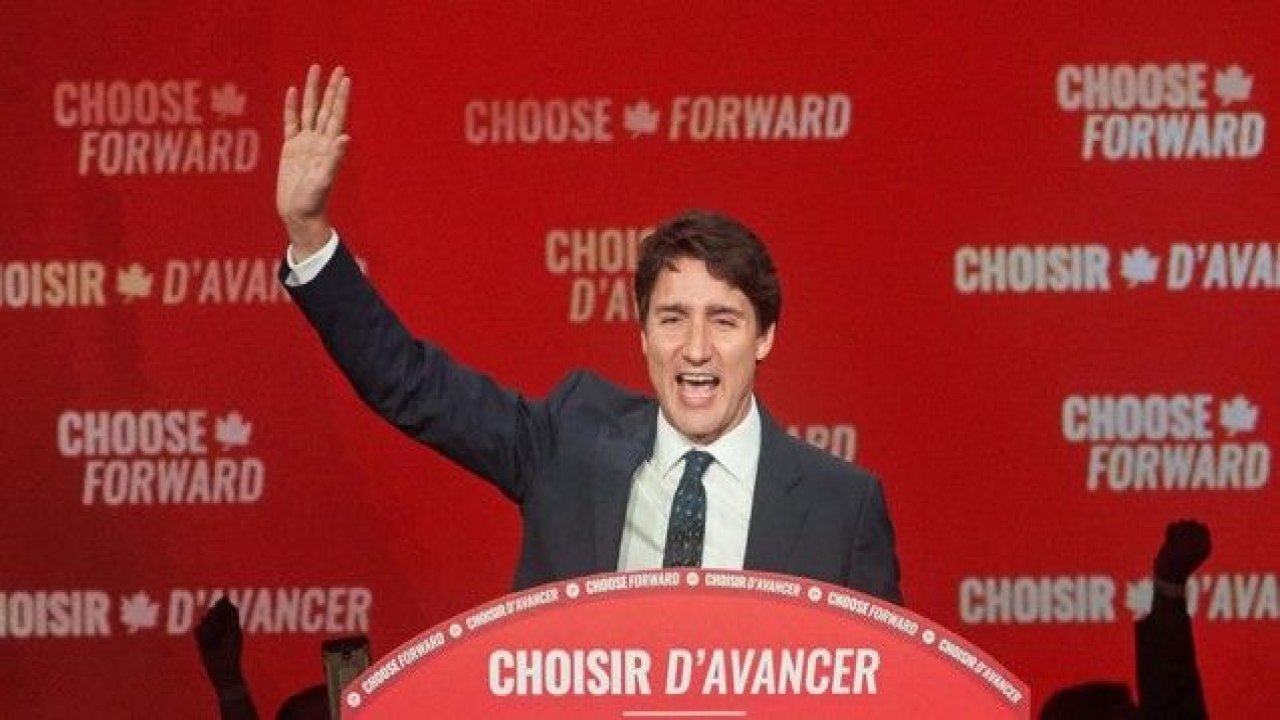 Kanada seçimlerinin kazananı Justin Trudeau