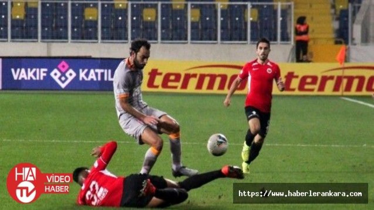 Futbol: Süper Lig Gençlerbirliği: 0 - Galatasaray: 0 (İlk yarı)
