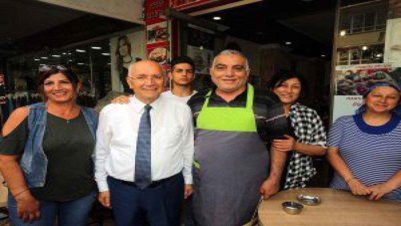 Yenimahalle Belediyesi Başkanı Fethi Yaşar’dan esnaf ziyareti