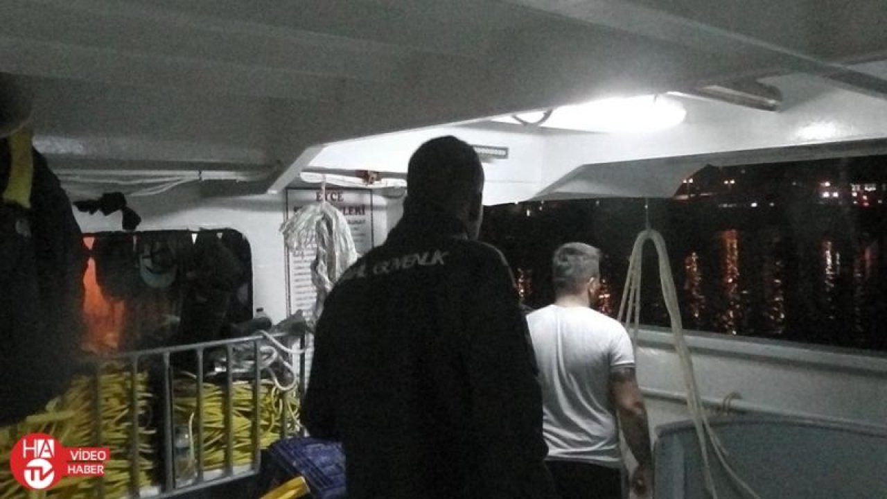 Balıkçı teknesinde 4 bin 500 litre kaçak akaryakıt ele geçirildi