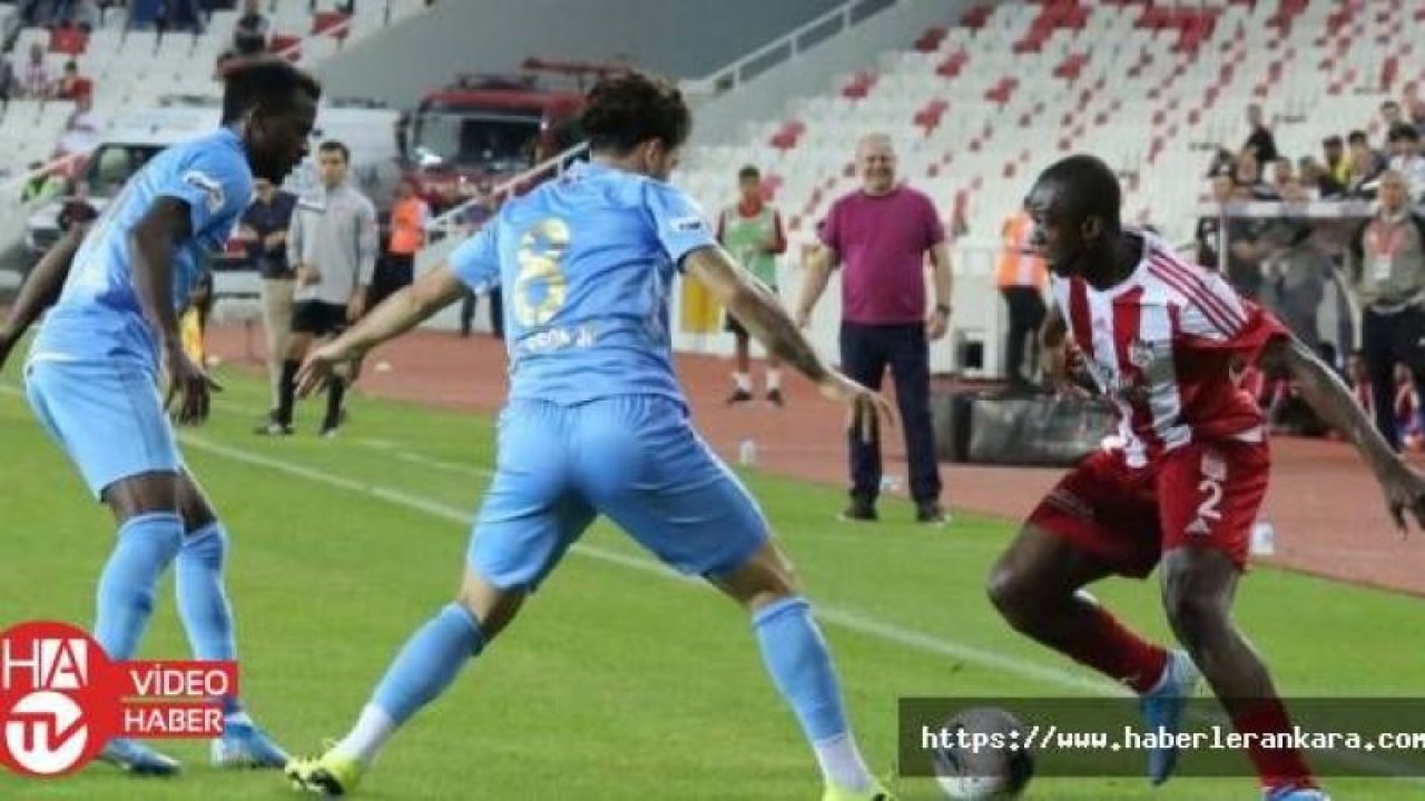 Futbol: Süper Lig Sivasspor: 1 - Gazişehir Gaziantep: 1