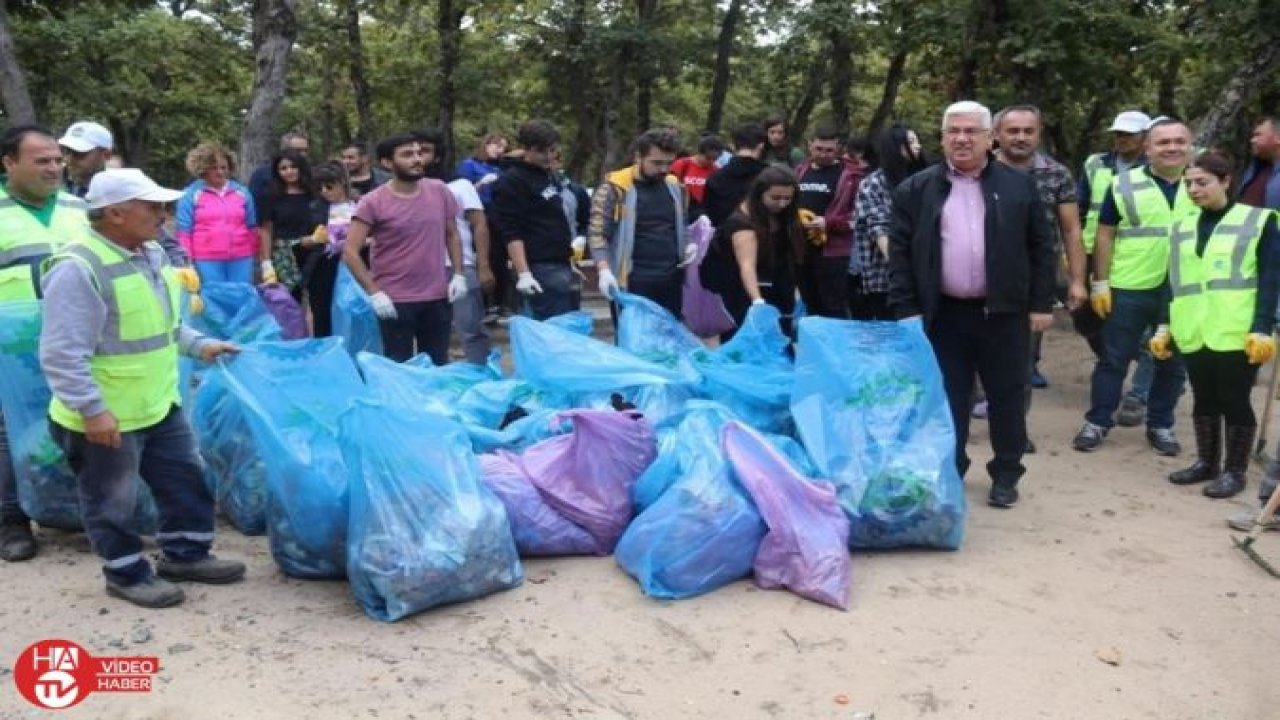 Velimeşe Korusu temizlendi