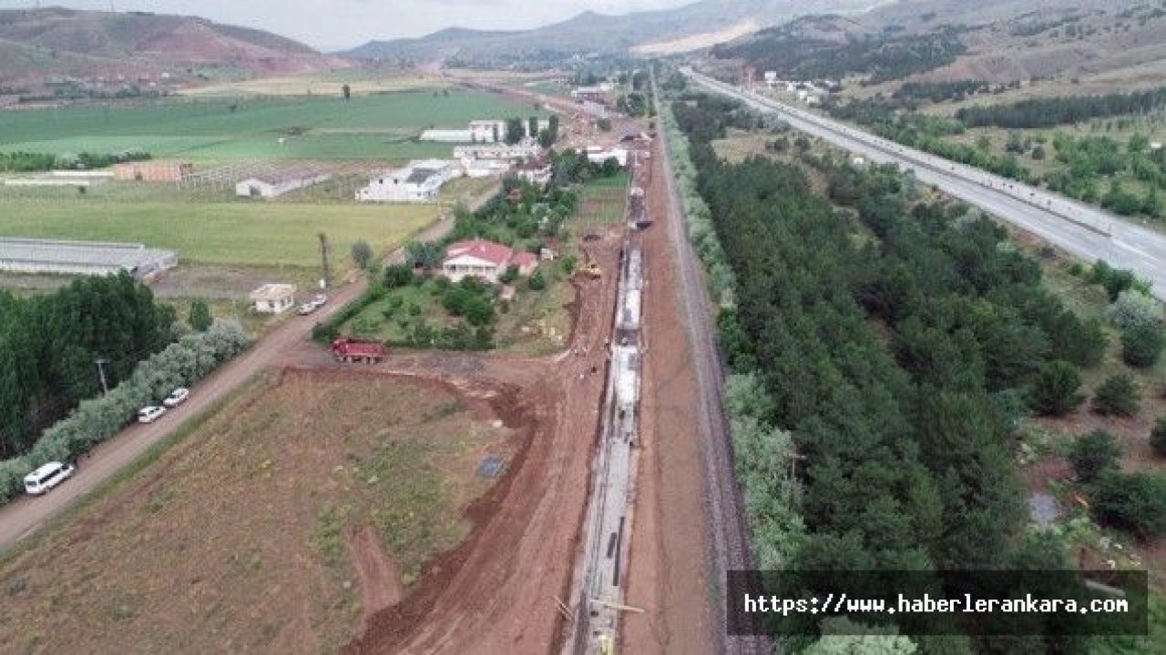 Yüksek Hızlı Tren Projesinde 7 Gün 24 Saat Mesai