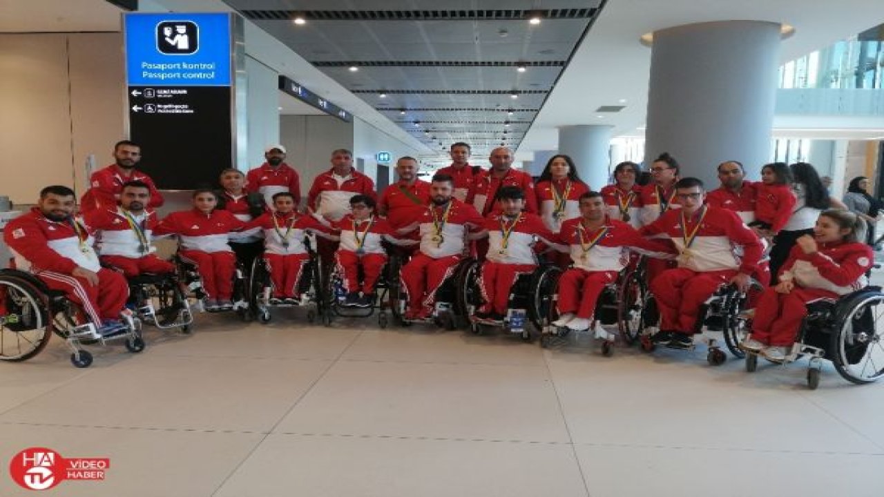 Milli sporcular 11 madalya ile yurda dündü