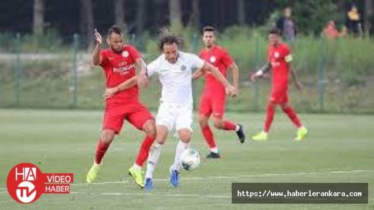 Futbol: Hazırlık maçı - Antalyaspor: 0 - Alanyaspor: 0