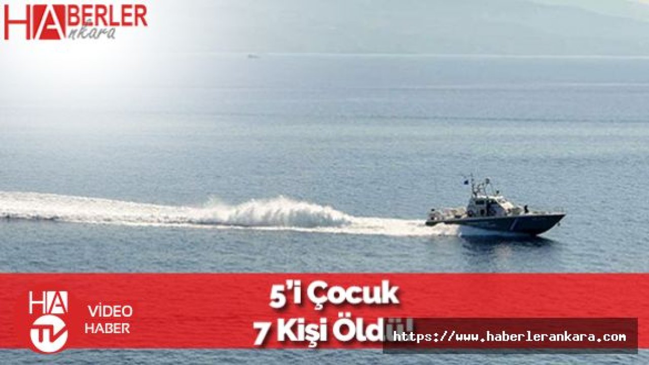 Akademisyenlerin Bulunduğu Bot Battı: 5'i Çocuk 7 Kişi Öldü!