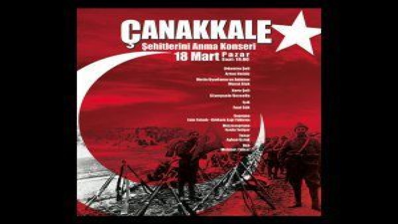 Opera Sahnesi’nde Çanakkale Şehitleri’ni Anma Konseri ile sanatseverlerle buluşuyor