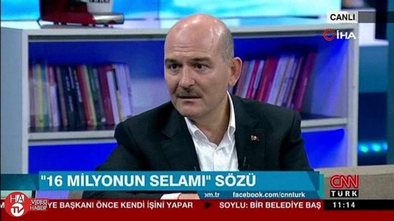 İçişleri Bakanı Soylu: “İstanbul ve Ankara için kayyum söz konusu değil”