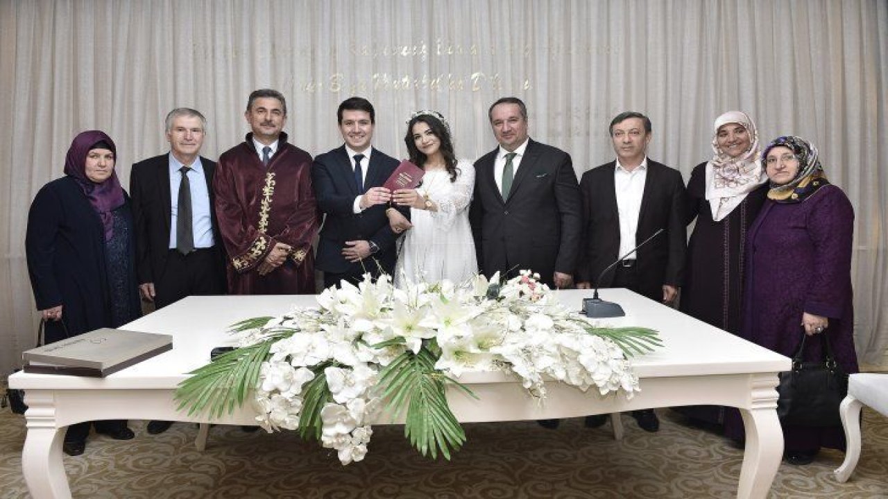 Mamak Belediye Başkanı Murat Köse İlk Nikahı Kıydı