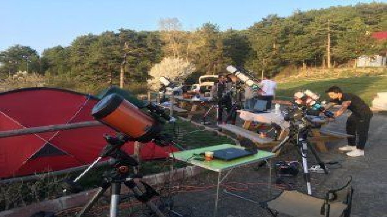 Beypazarı Karagöl Tabiat Parkı, Astrofotoğrafçılık ve Gözlem kampı yoğun bir katılımla açıldı