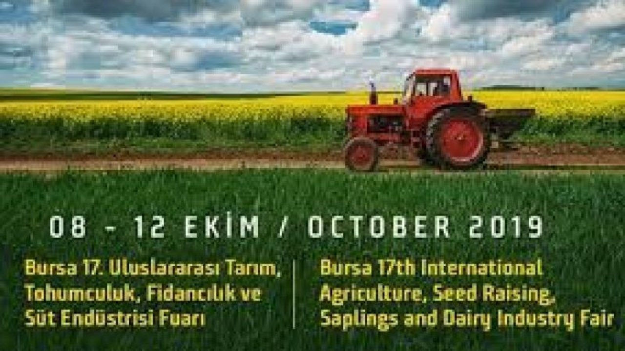 Bursa'da eş zamanlı tarım ve hayvancılık fuarı