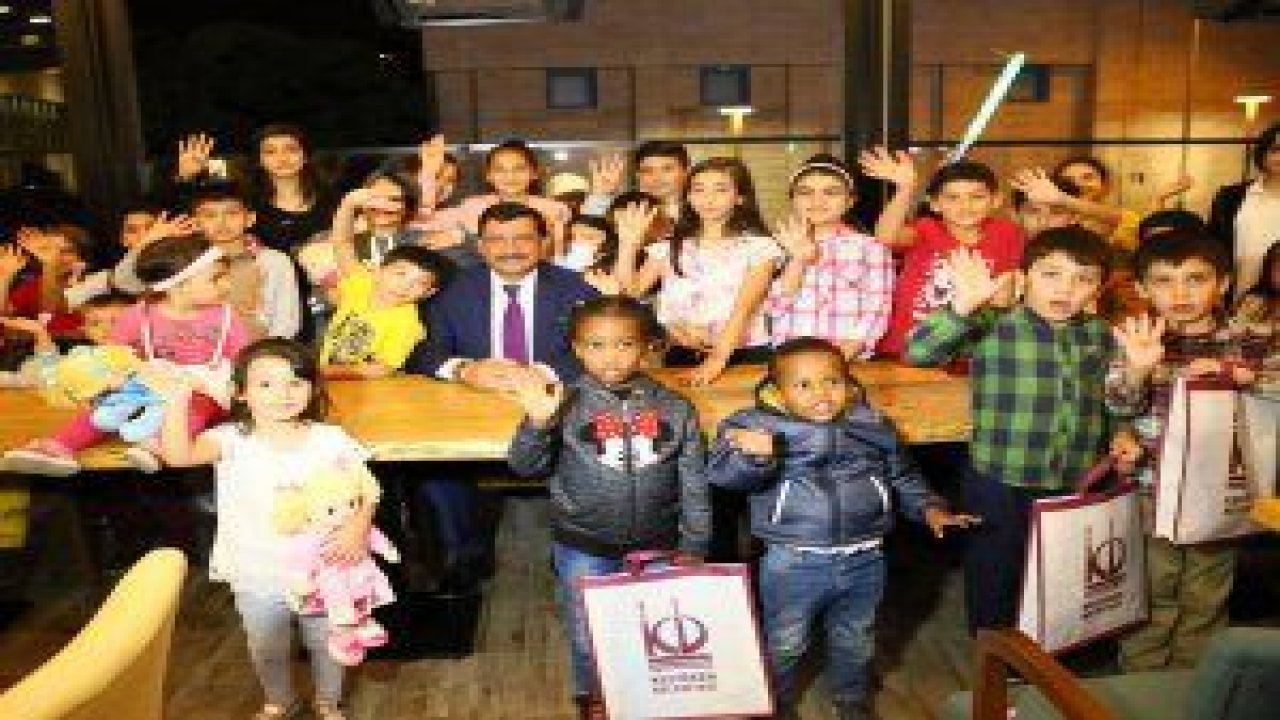 Keçiören Belediyesi, 1 Ekim Dünya Çocuk Günü dolayısıyla etkinlik düzenledi