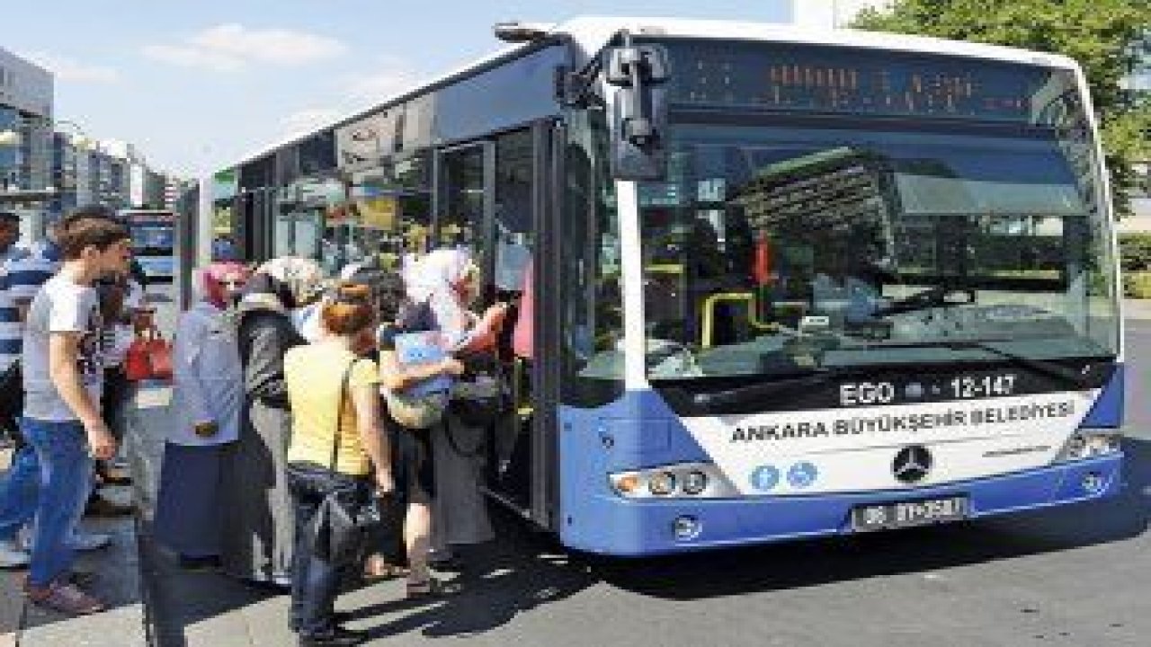 ANKARA EGO TOPLU TAŞIMA ARAÇLARI 2 GÜN ÜCRETSİZ