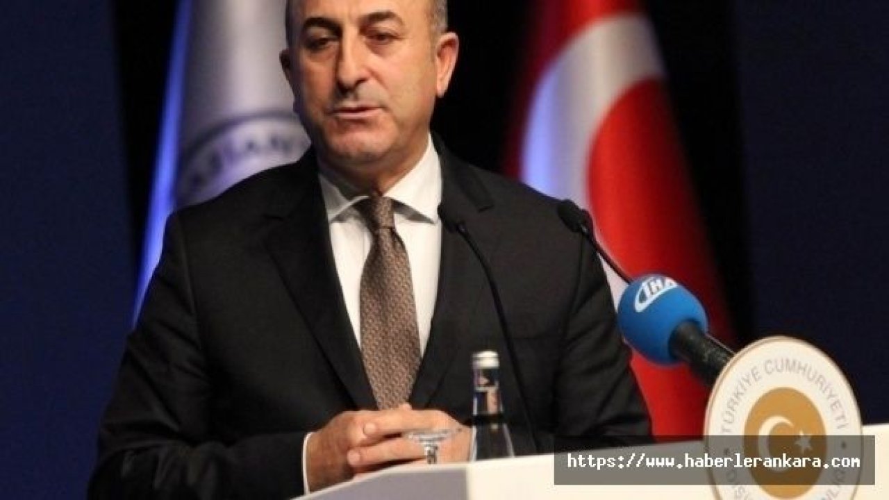 Dışişleri Bakanı Çavuşoğlu, "Biz terörün her türlüsüne karşıyız"