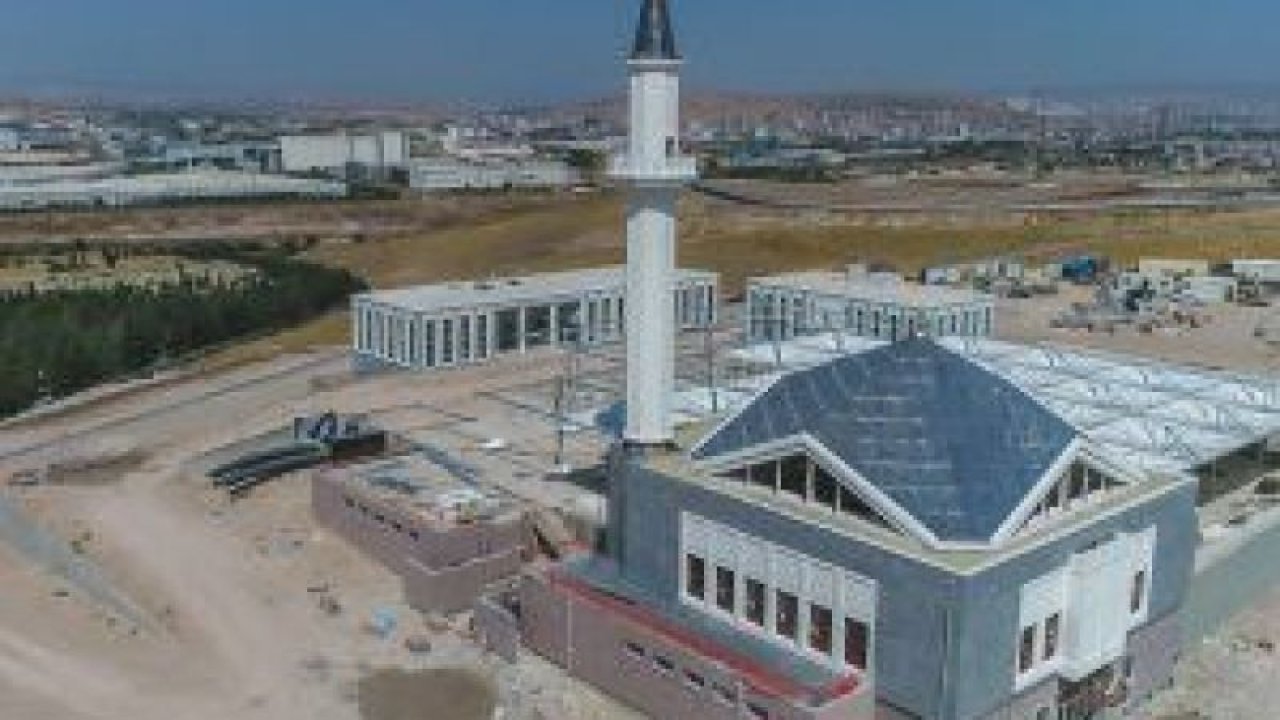 Sincan Çimşit Mezarlığı cami ve sosyal tesisler, ekim ayı sonunda hizmete açılacak