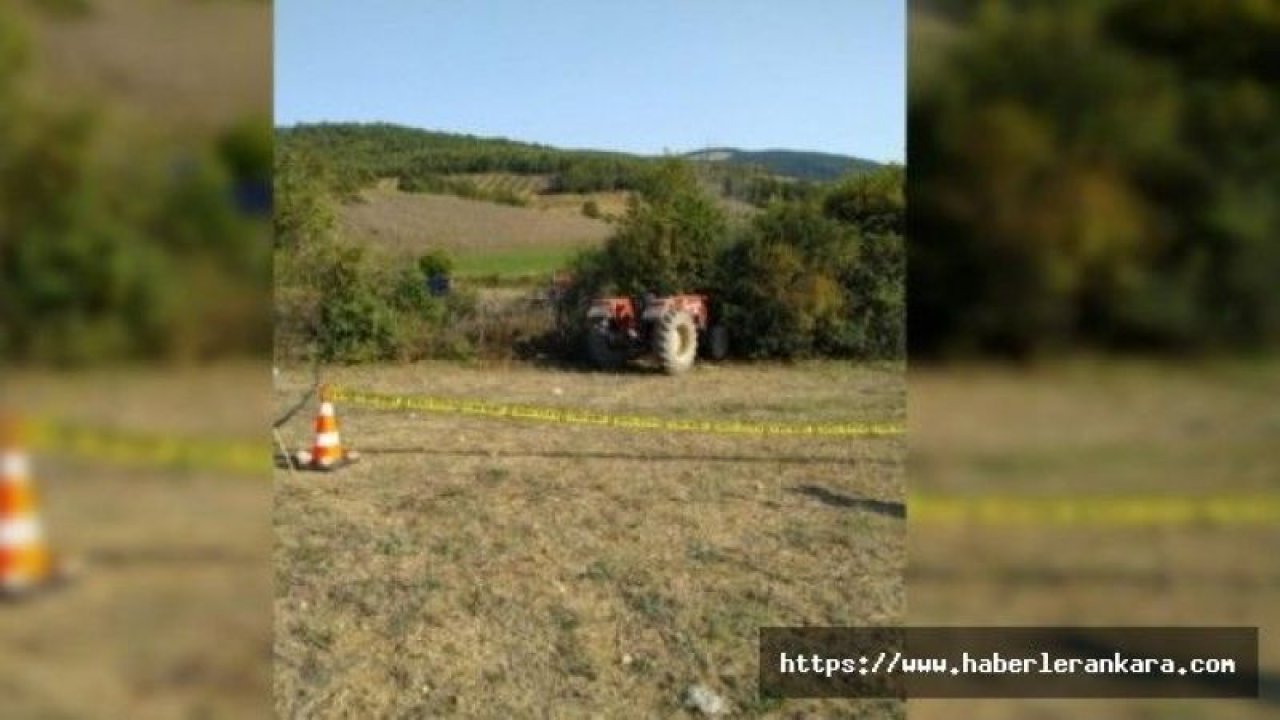 Bilecik'te traktörün altında kalan çiftçi öldü