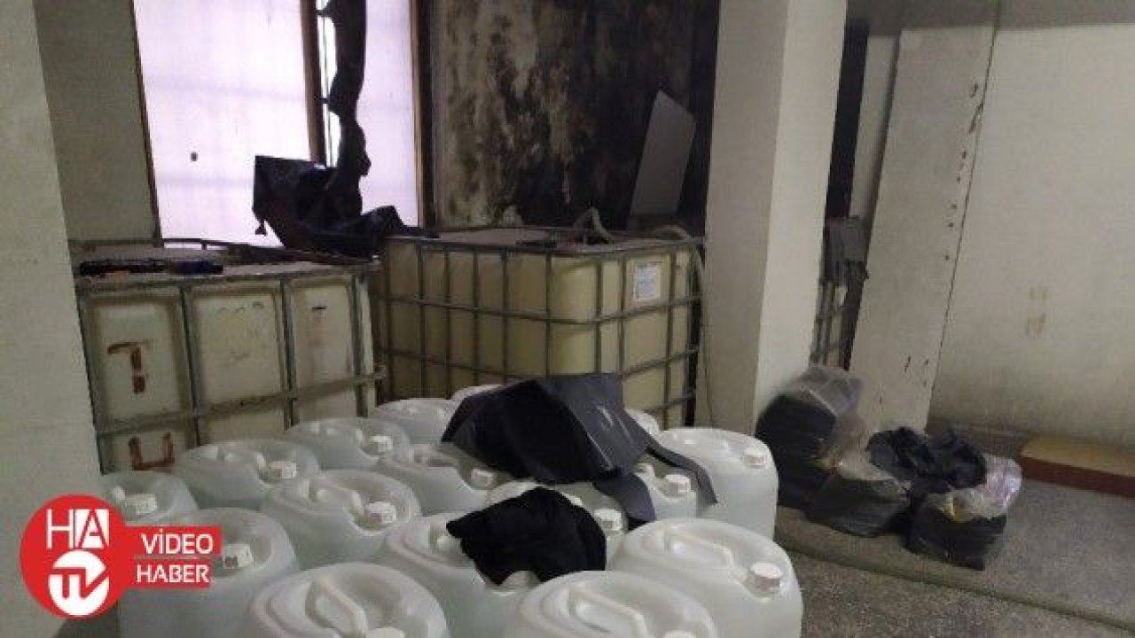 İstanbul'da kaçak içki operasyonu: 6 ton etil alkol ele geçirildi