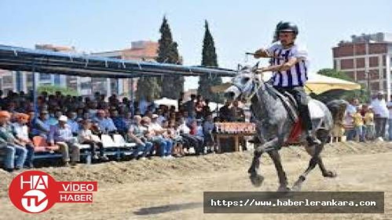 Manisa'da rahvan at yarışları yapıldı