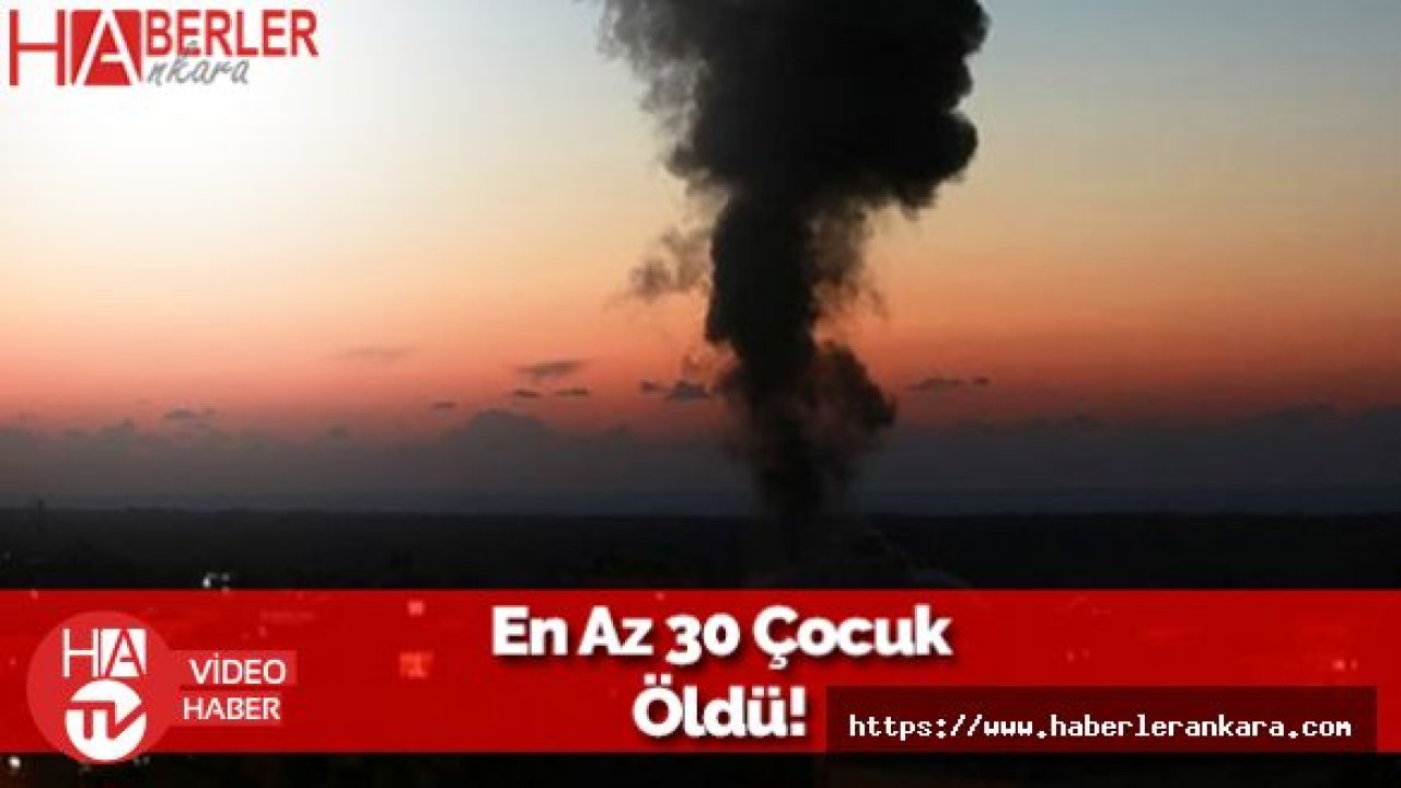 Bir İlkokulda Yangın Çıktı:  En Az 30 Çocuk Öldü...