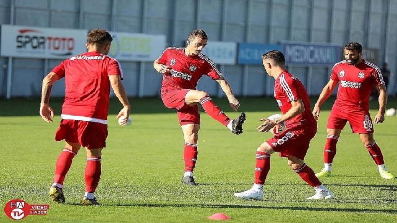 Sivasspor, Gaziantep maçı hazırlıklarını tamamladı