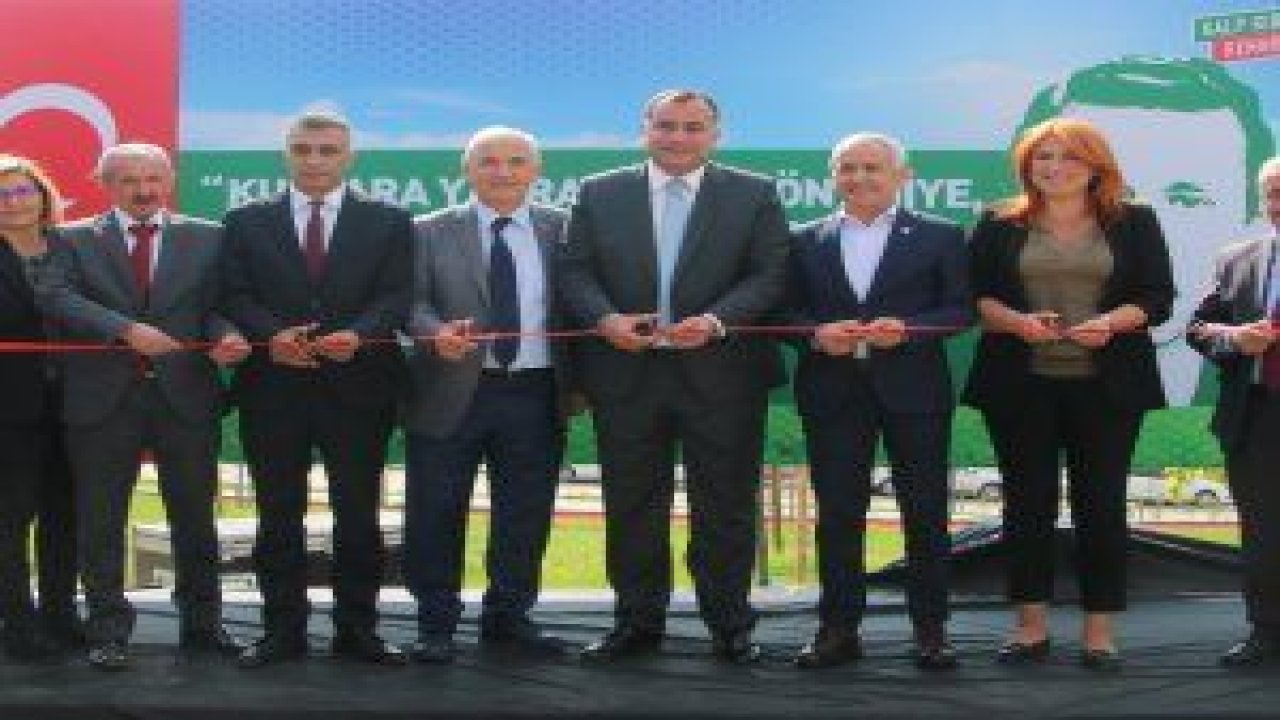 Orhan Veli Kanık Parkı törenle açıldı