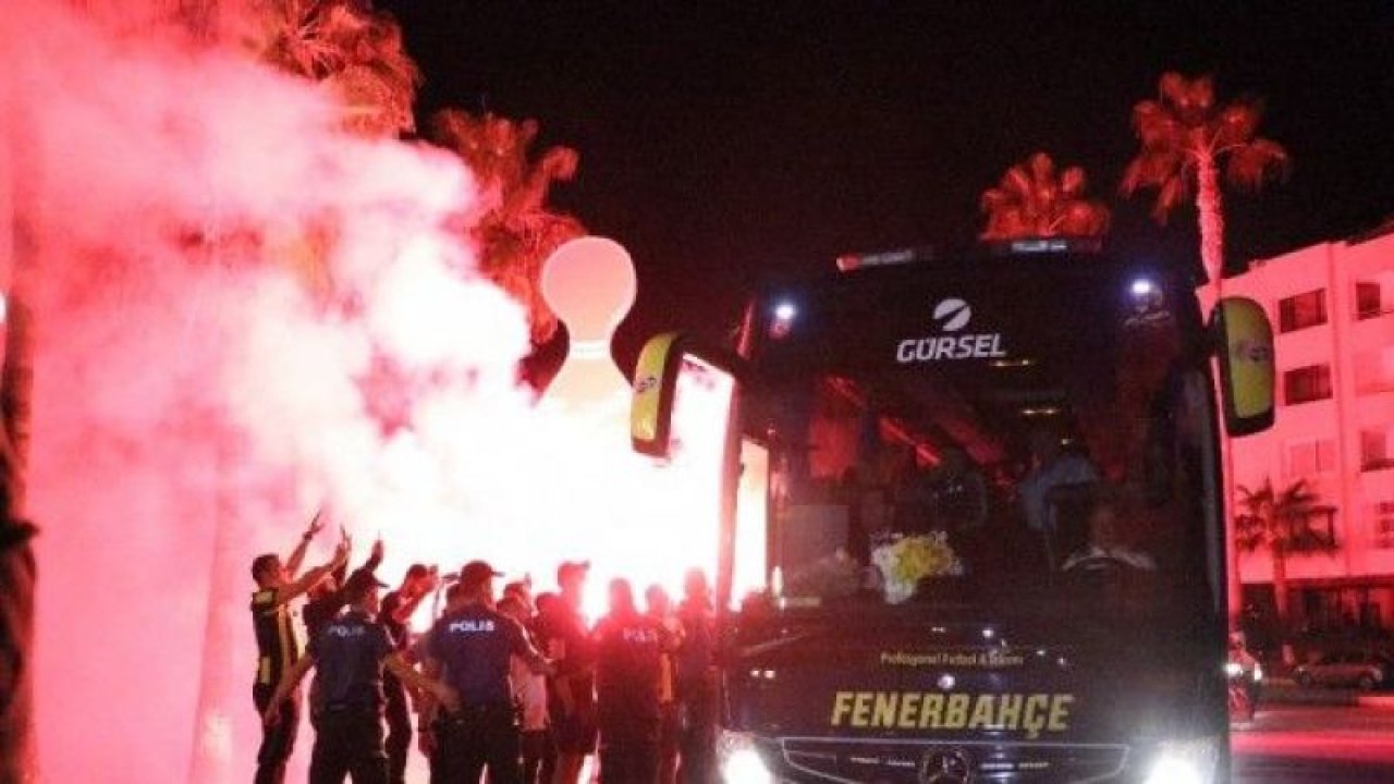 Fenerbahçe Mersin’e geldi