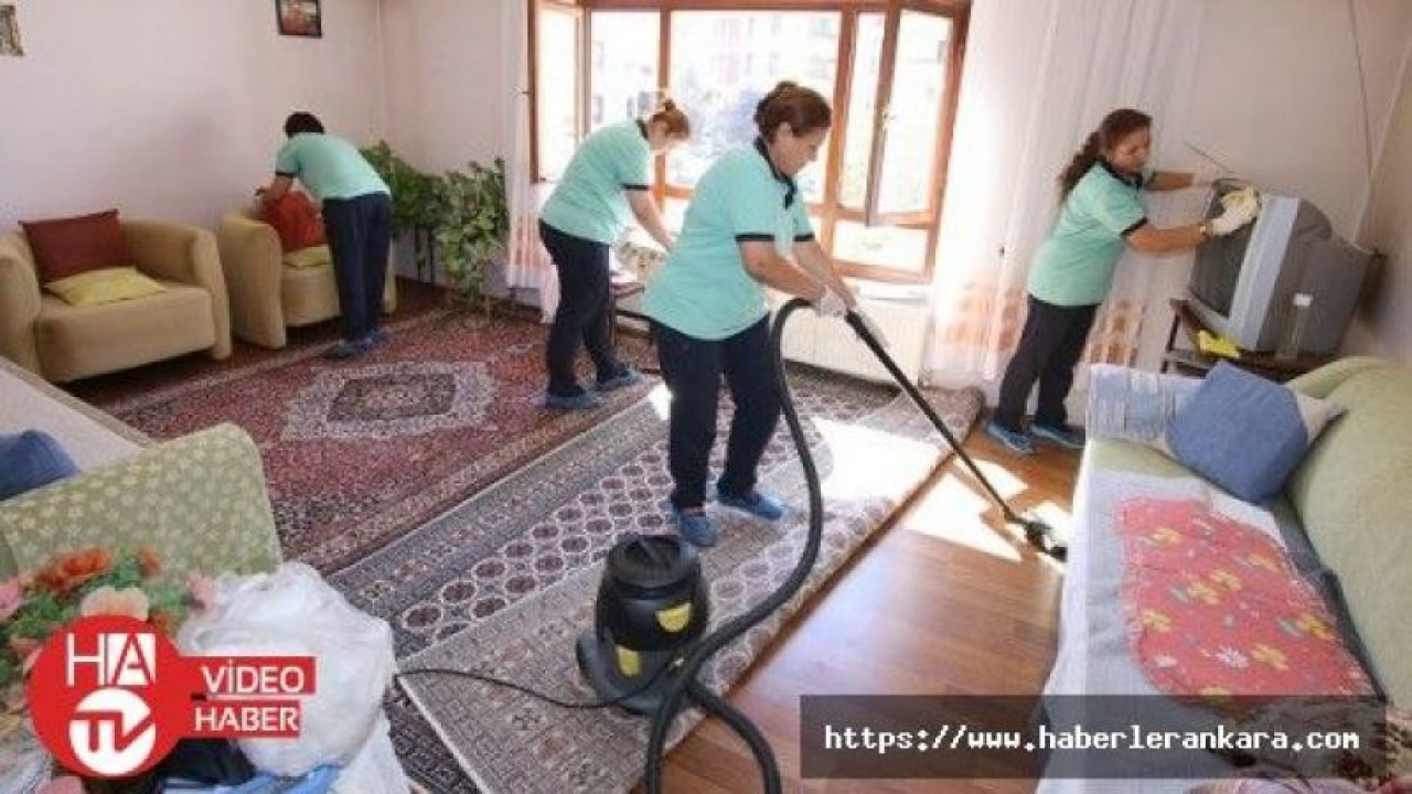 Çankaya'dan ihtiyacı olana ev temizliği!